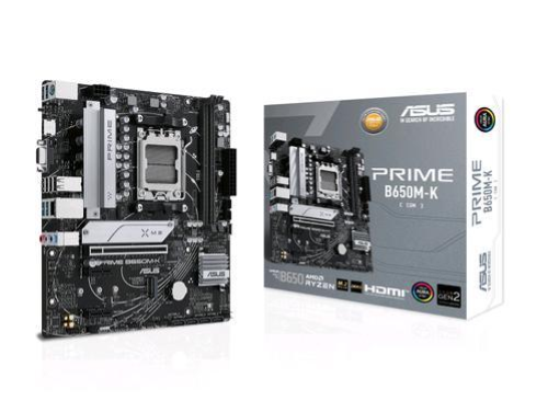ASUS PRIME B650M-K AMD B650 PRESA DI CORRENTE AM5 MICRO ATX 2 x DDR5 DIMM